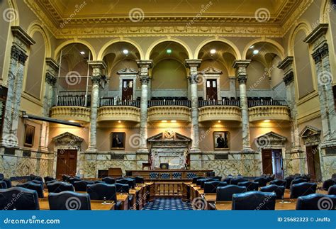 Maryland House Of Delegates Chamber In Annapolis Editorial Stock Photo ...