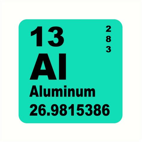 Periodic Table Aluminum - Periodic Table Timeline