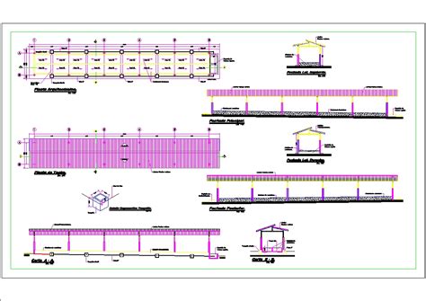 Worm farming building in AutoCAD | CAD download (79.46 KB) | Bibliocad