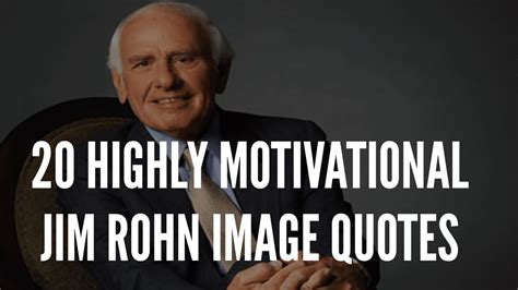 20 Highly Motivational Jim Rohn Image Quotes