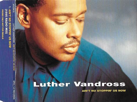 Album Ain t no stoppin us now de Luther Vandross sur CDandLP