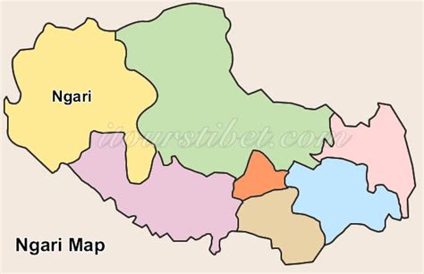 Ngari Map-TIBETHOLIDAY.COM