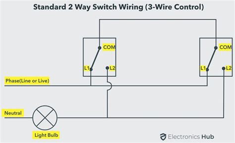 Two Way Switch Wiring Diagram: How To Wire?