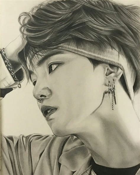 Top BTS Suga Drawing, Animasi Bergerak