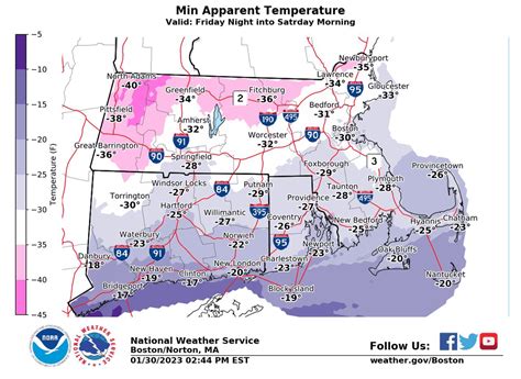 With wind chill, expect it to feel like the -30s in Mass. Friday ...