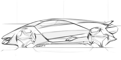 Car Side View Sketch at PaintingValley.com | Explore collection of Car ...