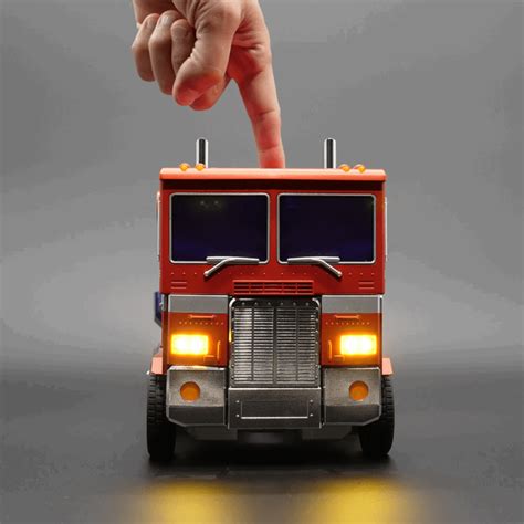 This Auto-Converting Optimus Prime from Hasbro is the high-tech toy we need