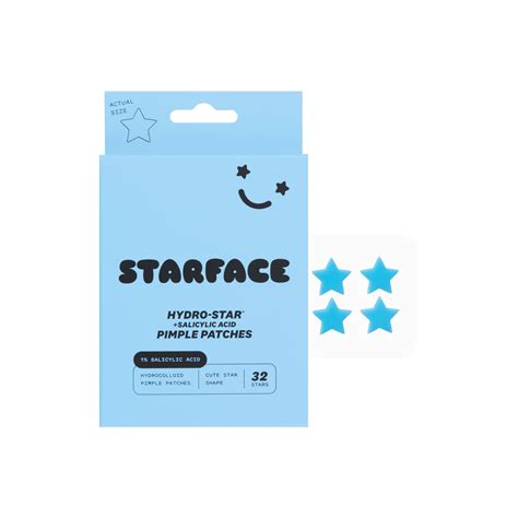 Starface Hydro-Star + Salicylic Acid Hydrocolloid Pimple Patches, 32CT | Pick Up In Store TODAY ...