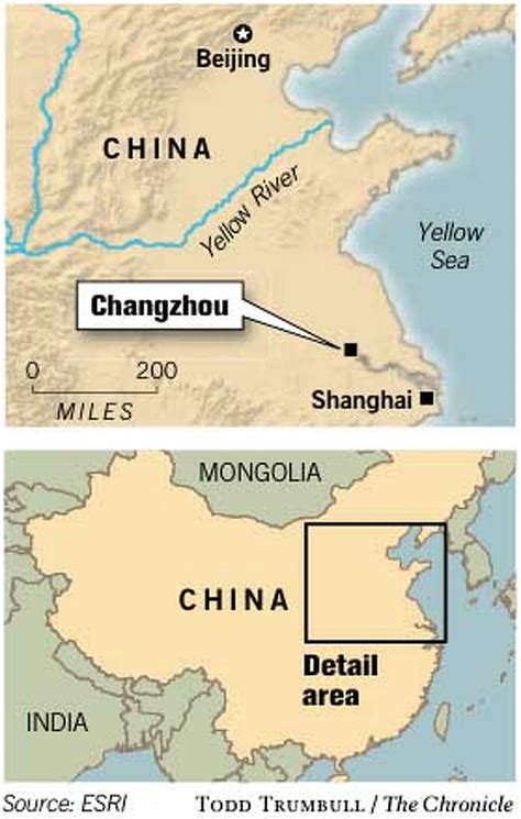 China throws a new pitch / Changzhou hopes to be a magnet for U.S. companies