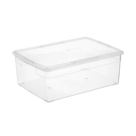 Large Clear Plastic Storage Bins Bulk | Dandk Organizer