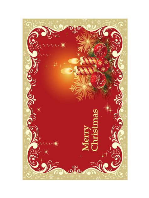 Christmas Card Template - 7 Free Templates in PDF, Word, Excel Download