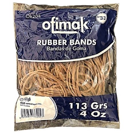 BANDAS DE GOMA (RUBBER BANDS) #33. OFIMAK | SINU