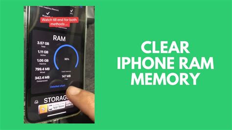 How To Clear iPhone RAM Memory On iOS 17 - YouTube