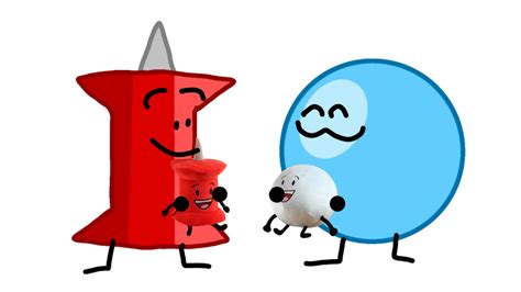 TPOT/BFB Split: Pin And Bubble Plush Are Here by AlphabetLoreGFan on DeviantArt