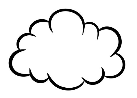 nube cómica de dibujos animados. 18803402 PNG