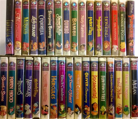 Walt Disney Masterpiece Collection Vhs Tapes Sleeping Beauty Lion | Hot ...