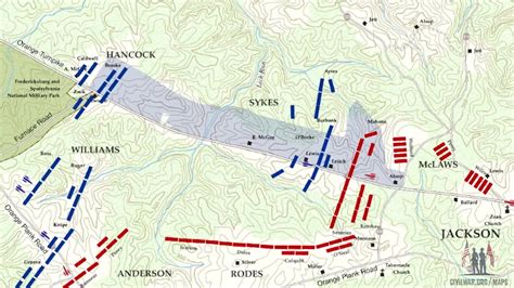 Chancellorsville Animated Map | Maj. Gen. Joseph Hooker’s well-executed ...