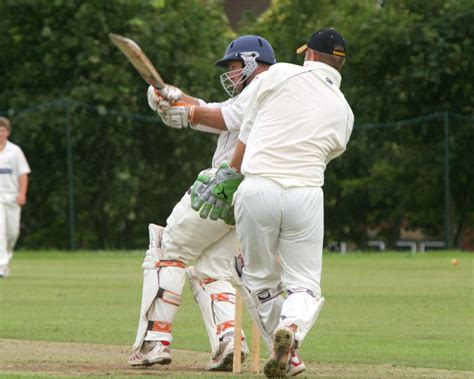 Cricket Players in Action | MALE ATHLETES