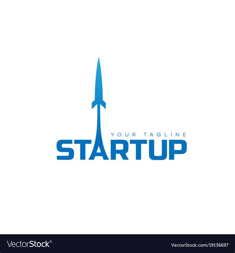 Startup logo Royalty Free Vector Image - VectorStock