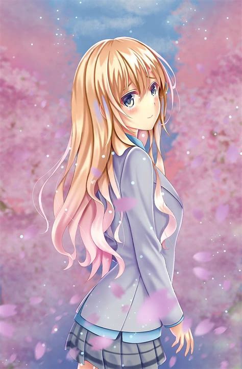 Blonde Anime Girl Wallpapers - Wallpaper Cave