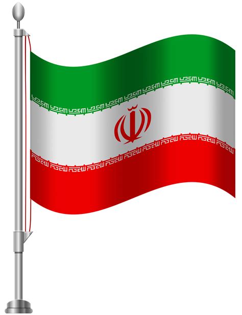 Iran Flag PNG Clip Art - Best WEB Clipart