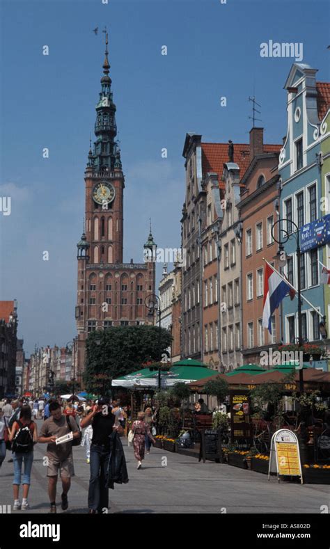 Gdansk, city hall and museum Stock Photo - Alamy