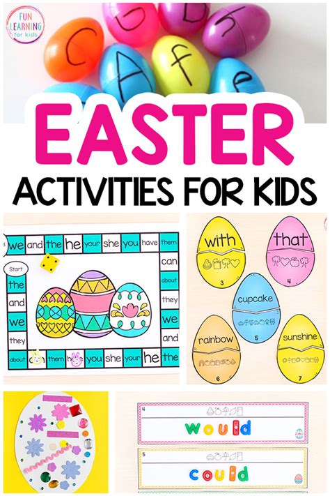 Easter Activities the Kids will Love!