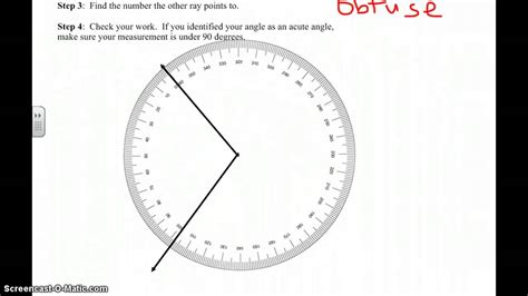 Full Circle Protractor - YouTube