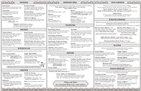 Pepe's Mexican Restaurant menus in Valparaiso, Indiana, United States