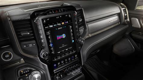 2020 Ram 1500 interior with Rebel, Limited, Laramie and Longhorn