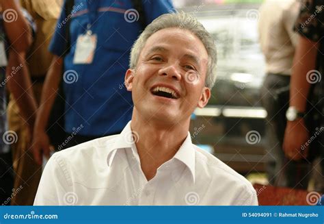 Central Java Governor Ganjar Pranowo Editorial Photo - Image of java ...