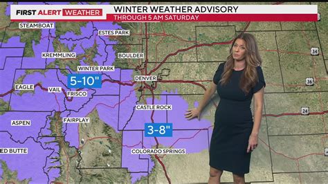 Colorado weather: First Alert Weather Day as snow moves in - YouTube