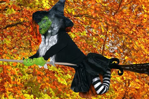 How to make a flying witch for halloween | ann's blog