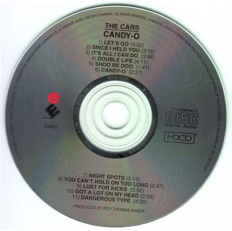 Musicotherapia: The Cars - Candy-O (1979)