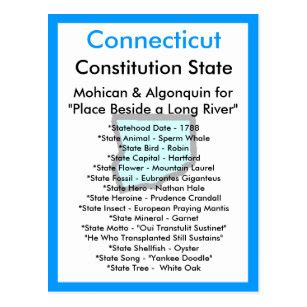 Connecticut State Motto Gifts on Zazzle