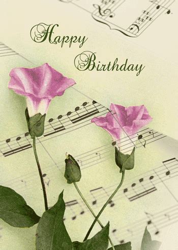 Birthday Wishes With Music & Flowers. Free Flowers eCards | 123 Greetings