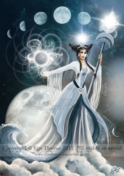 Moon Goddess by AmberCrystalElf on DeviantArt