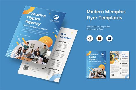 42 Best Digital Brochure Templates (for InDesign, Word, PDF, PSD)