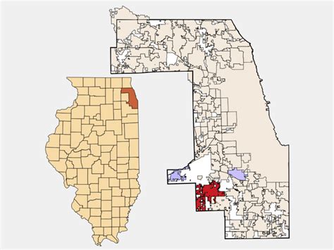 Orland Park, IL - Geographic Facts & Maps - MapSof.net