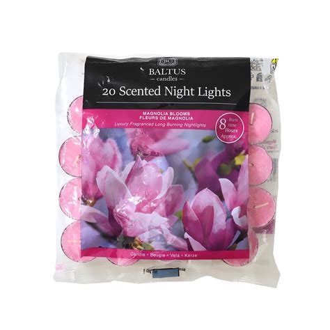 20pc Baltus Scented Tealight Candles Magnolia Blooms