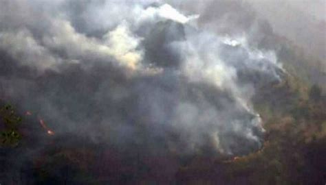 Forest Fire Raging Near Kupwara In Kashmir For Three Days, No Relief In ...