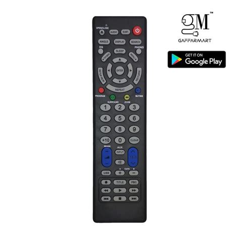 Home Theater Remote Control Buy Online | GaffarMart