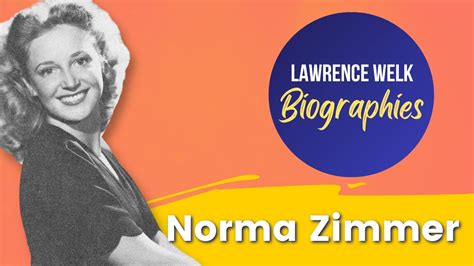 Norma Zimmer -- The Lawrence Welk Show Biographies - YouTube