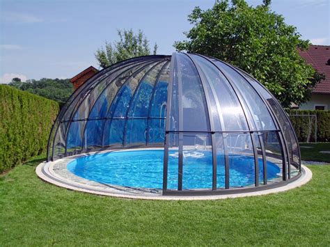 Inground Swimming Pool Dome Covers