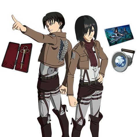 Mikasa & Levi Bundle | Fortnite Wiki | Fandom