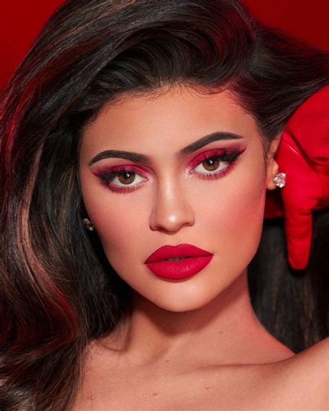 Kylie Jenner Gets Red-Hot for Kylie Cosmetics Holiday '19 | Kylie ...