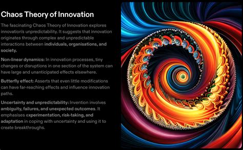 The Chaos theory of innovation