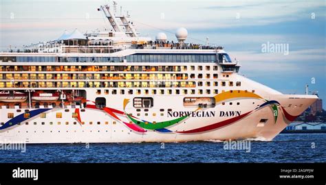 Norwegian Dawn cruise ship Stock Photo - Alamy