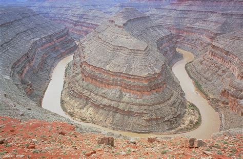 Entrenched Meander Photograph by Simon Fraser/science Photo Library - Pixels