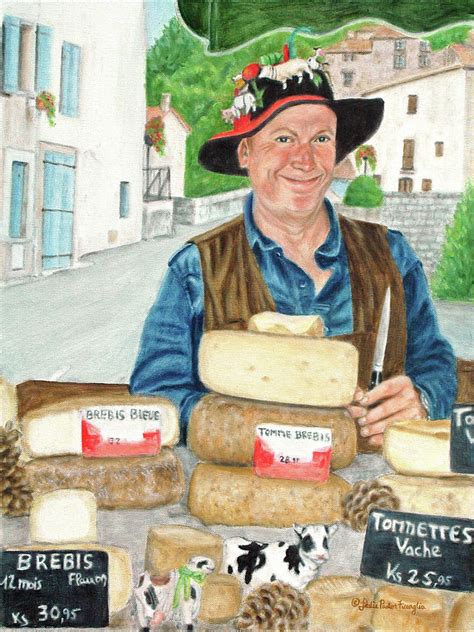 The Cheeseman Painting by Leslie Ficcaglia | Fine Art America